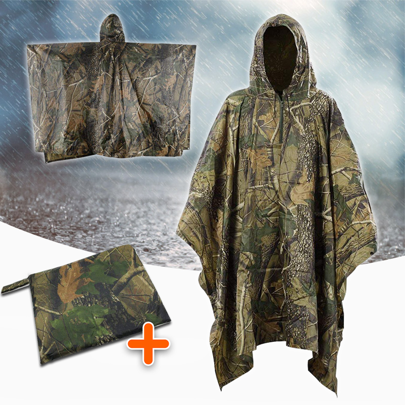 Impermeable Capa Poncho Camuflado ICC03